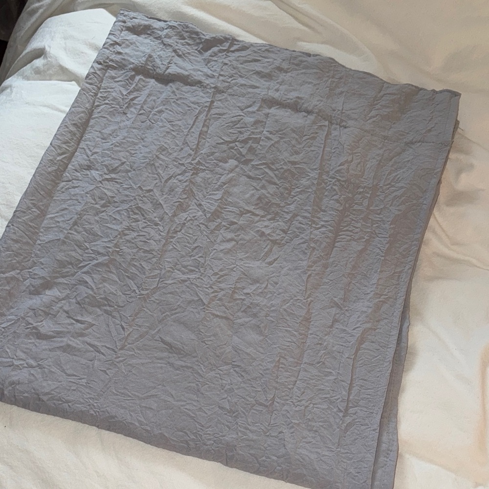 Elegant Gray Curtain 84” length 2 panel set *other 2 in different listing*